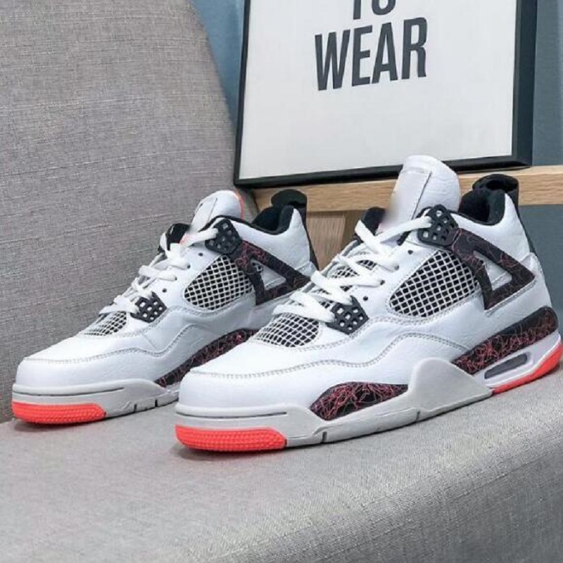 

Woman 4s 4 Basketball shoes University blue white oero shimmer Black Cat Lightning union red bred Pure Money metallic purple green sneakers women trainers, # 23