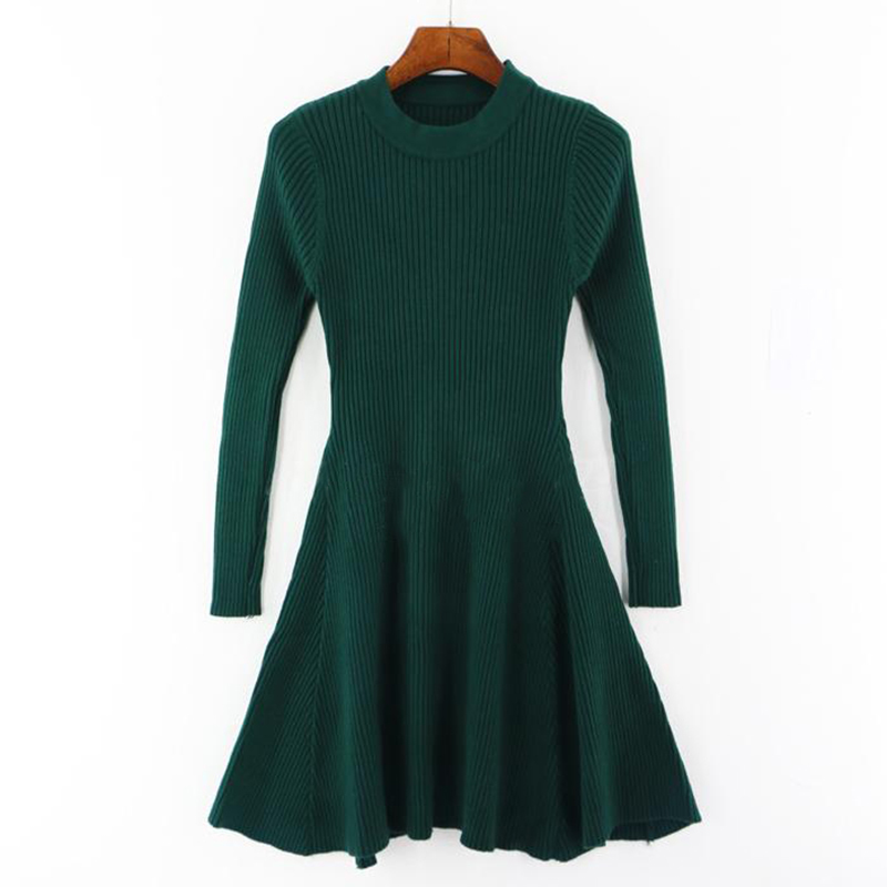 

Malha 2021 New Sexy Midi Winter in Vintage Streetwear Clothes Woman Mn0r RC43, Light green.