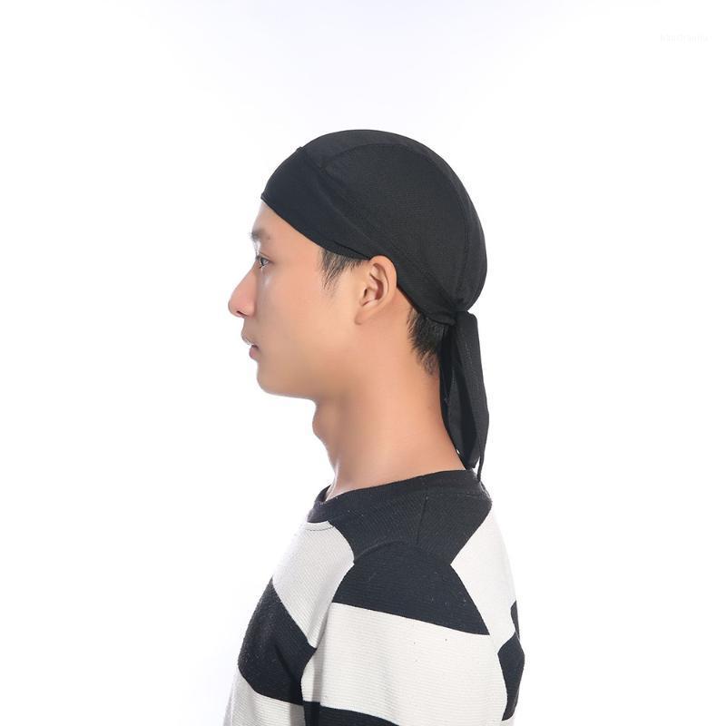 

Cycling Pirate Hat Hip Hop Outdoor Sport Bandanas Pure Color Motor Cycle Head Scarf Men Women Cycling Headscarf Sports Turban1
