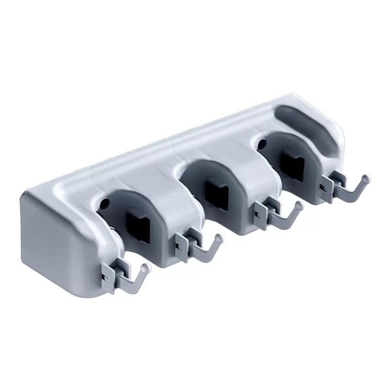 

Wall Mounted Mop Organizer Holder Brush Broom Hanger Storage Rack Home Bath Tool ABS Mop Holders