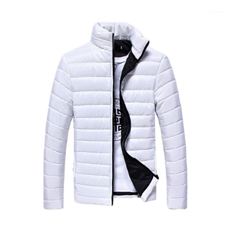 

Fall-Men Solid Long Sleeve Cotton Padded Good Selling Jackets Coats White/Navy Blue/Black/Red/Lake Blue/Orange/Light Gray1