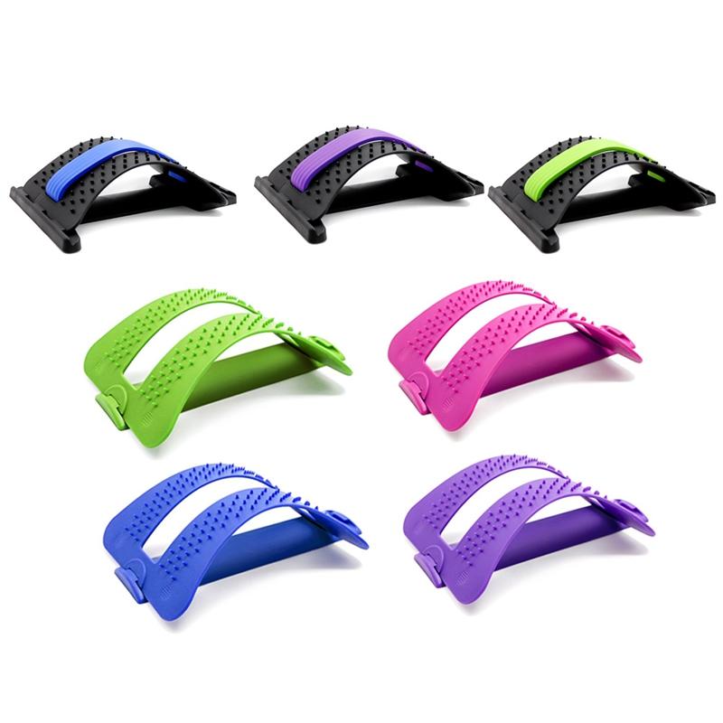 

Back Massager Stretcher Equipment Massage Tools Massageador Magic Stretch Fitness Lumbar Support Relaxation Spine Pain Relief