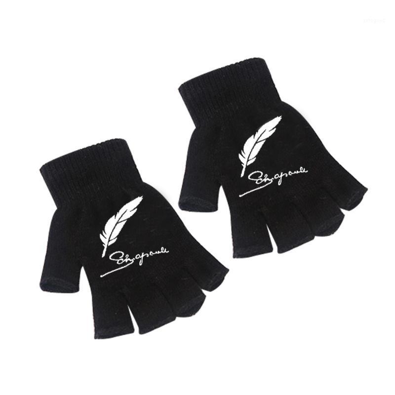 

Five Fingers Gloves 2021 Classic Adult Half Finger Autumn And Winter Knitted Mittens Keep Warm Guantes Invierno Mujer1