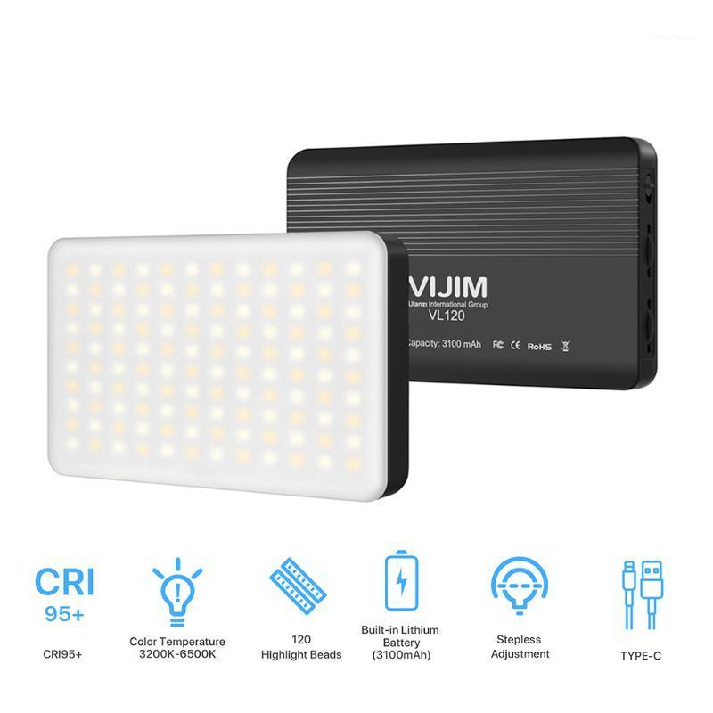 

Bi-color Temperature Mini LED Video Fill-in selfie Light 3200K-6500K Photography Dimmable CRI95+ Built-in Rechargeable Battery1