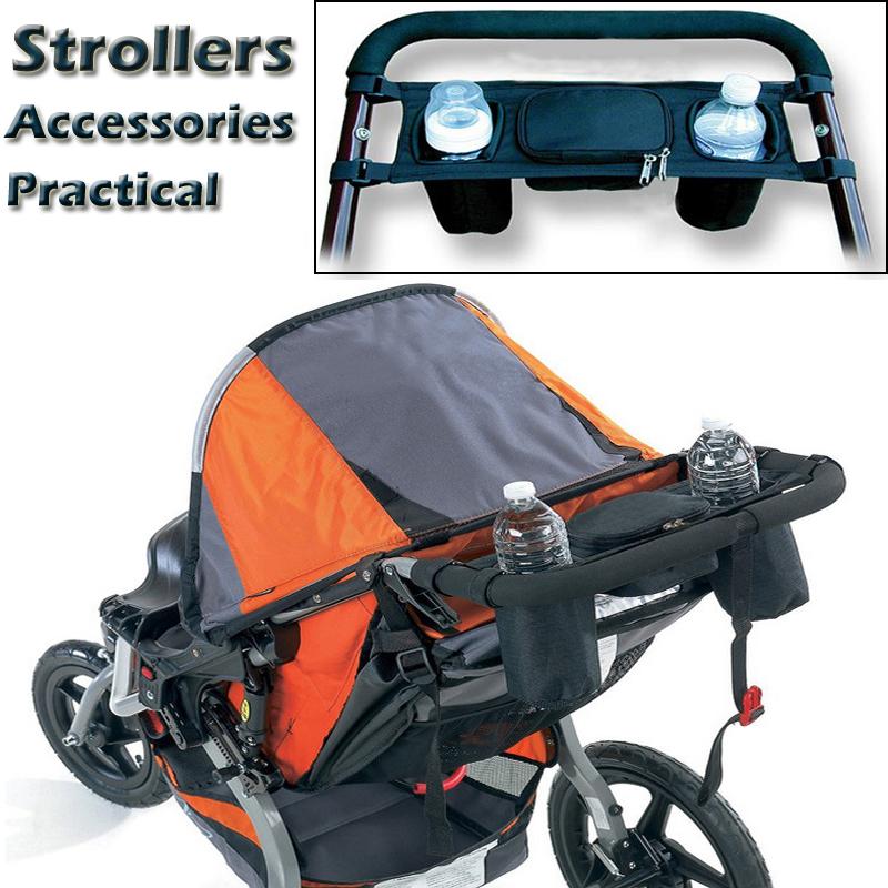 

Strollers Accessories 4-In-1 Multifunction Practical Trolleys Portable Baby Bottles Hanging Bag Child Car Collocation Cup Bag
