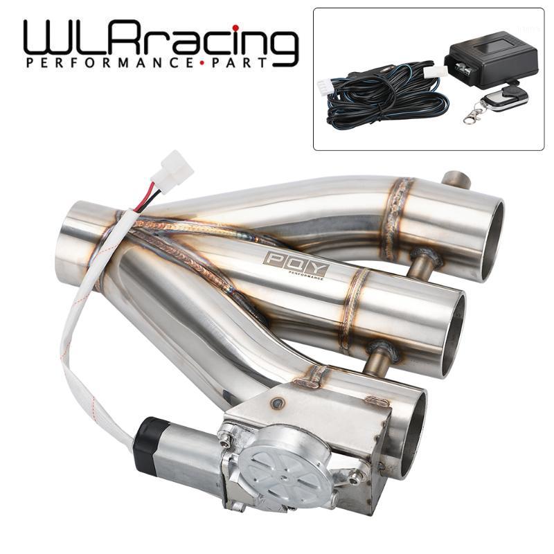 

WLR 3in1 2.5"/ 3.0" Double Valve Electric Exhaust Cut Out Valve Exhaust Pipe Muffler Kit with Wireless Remote Control 3 Outlet1