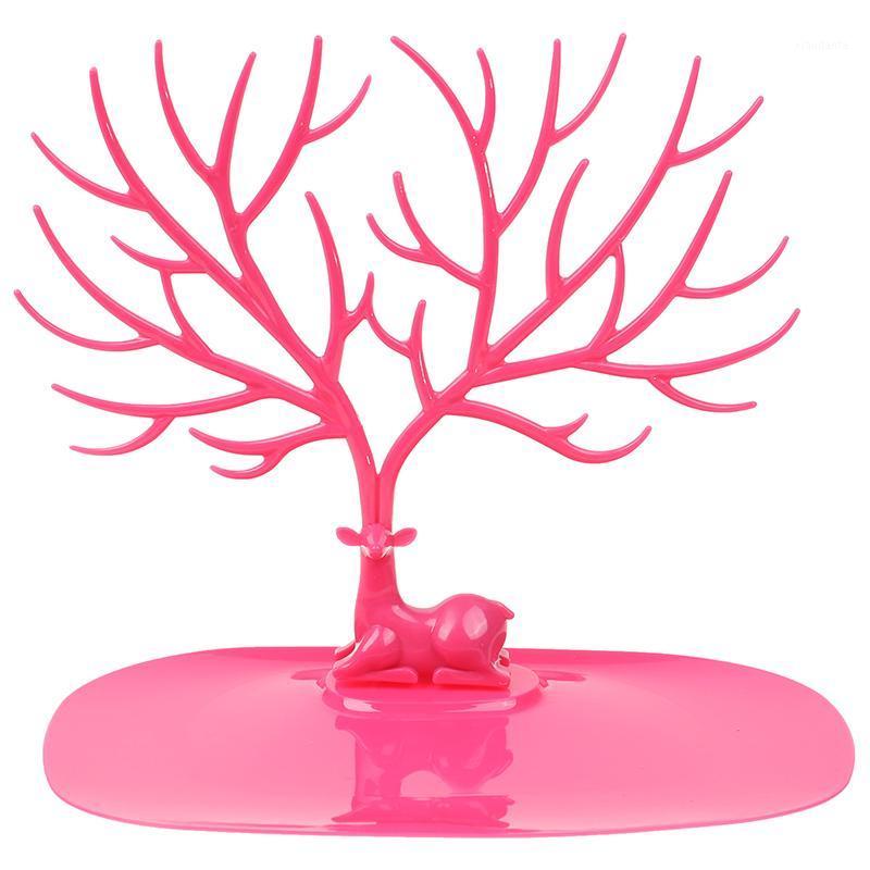 

Deer Jewelry Rack Earrings Necklace Ring Pendant Bracelet Jewelry Display Stand Tray Tree Storage Organizer Holder1