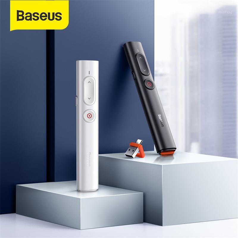 

Baseus Wireless Presenter USB Laser Pointer with Remote Control Infrared Presenter Pen For Projector Powerpoint PPT Pen Slide1
