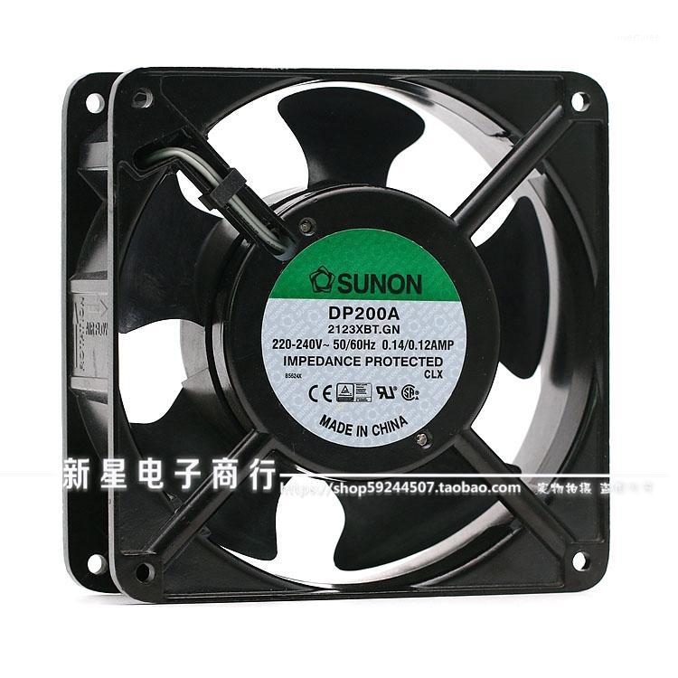 

New SUNON DP200A P/N 2123XBT.GN 0.14A 12038 220V Equipment Cabinet cooling fan 120x120x38mm cooler1