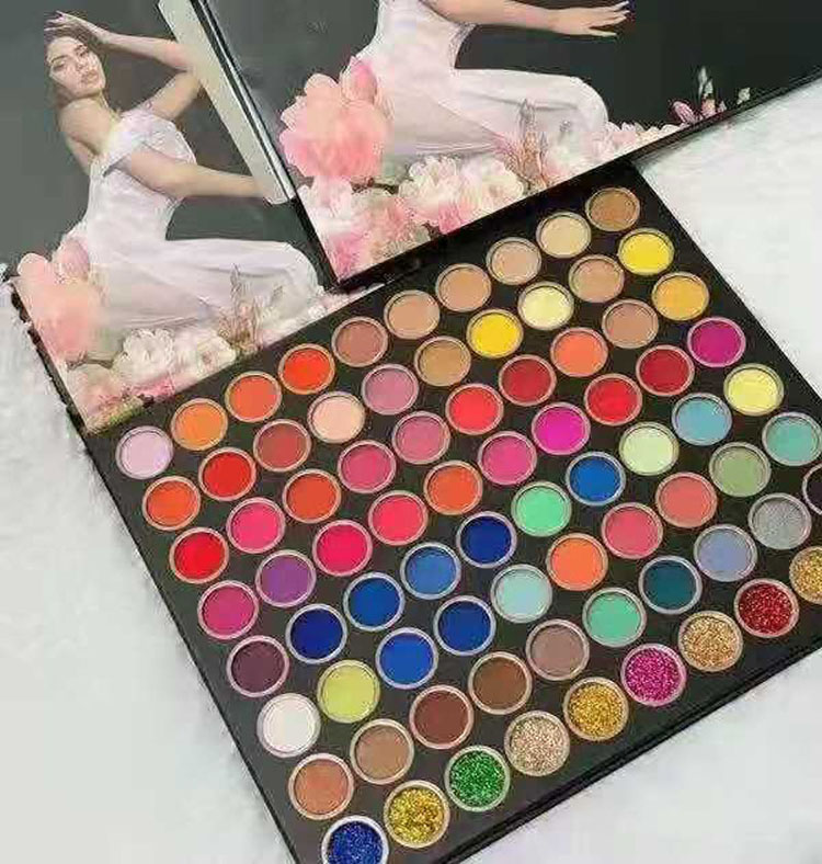

Newest 80color eyeshadow palette Makeup 80 colors eyeshadow palette Matte high quality free shipping, Multi