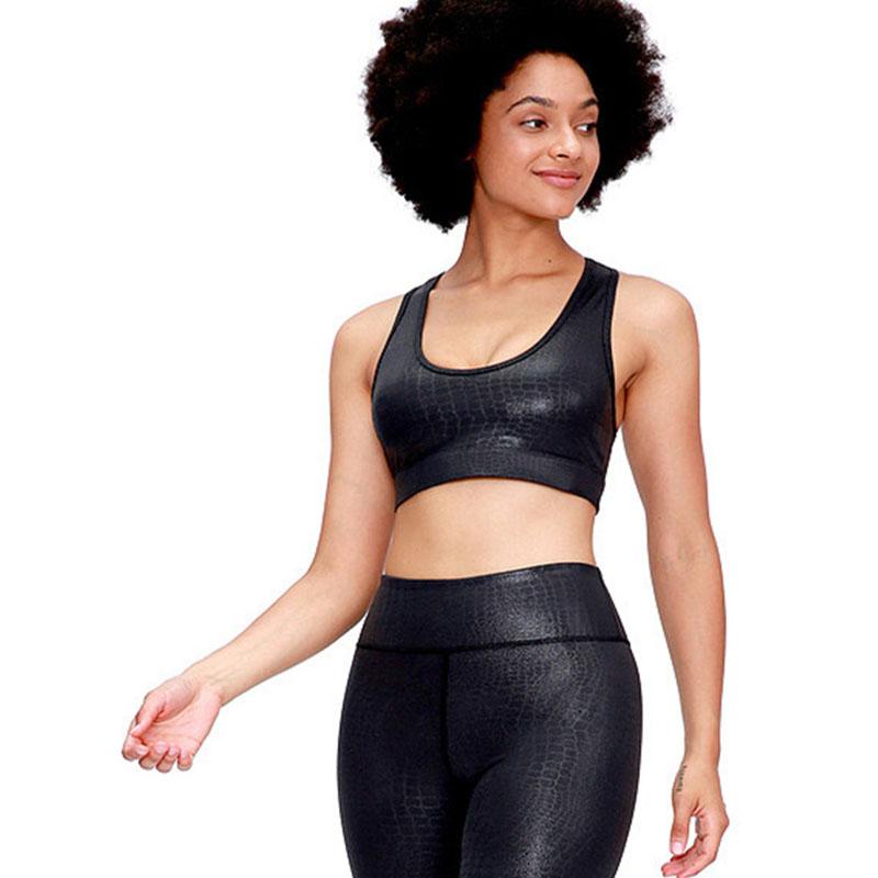 

SALSPOR Sexy Yoga Bra Women Fitness Push Up Breathable Gym Brassiere Workout Joggings Training Bodybuilding Underwear, Black