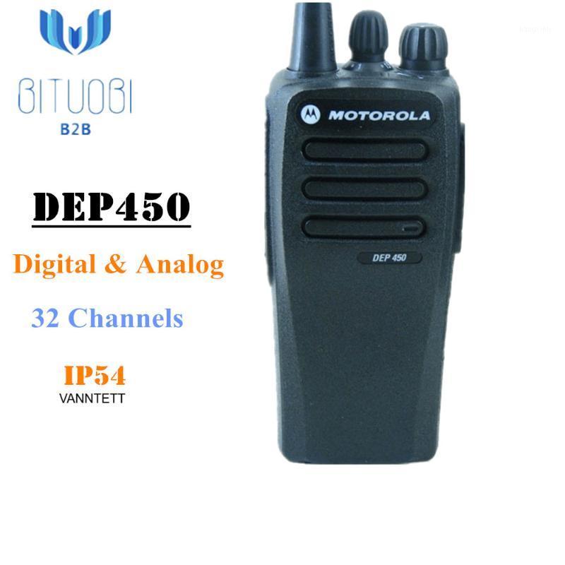 

DEP450 Tetra radio 136-174MHz 403-470MHz walkie talkie with analog digital capability and IP54 rated1