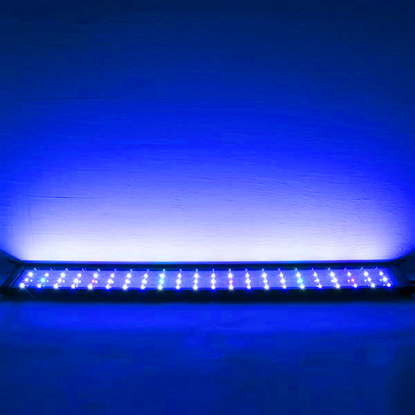 

New Design 18W 66LED Full Spectrum Sea Coral Lamp light 35.43inch Black long-lasting brightness (Suitable For 35.43-43.3inch Long Aquarium)