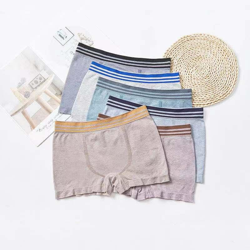 

5Pcs/lot Men Underwear Cotton Boxer Men Underpants Comfortable Breathable Men's Panties Underwear Trunk Boxershorts Man Boxer