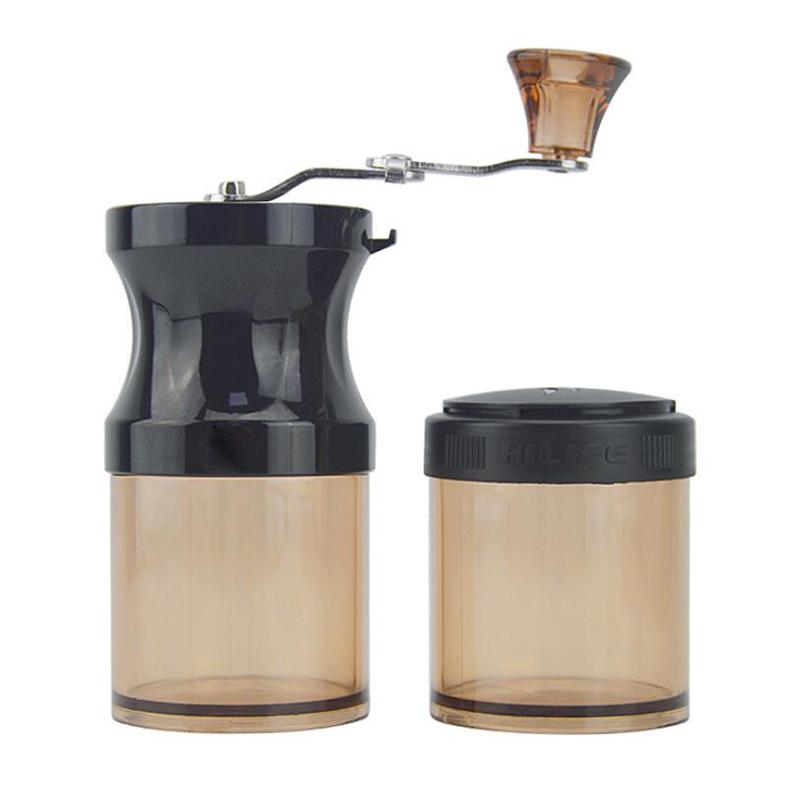 

Manual Coffee Bean Grinder with Fortified Storage Jar Durable Cafe Bean Mill Coffee Maker Kitchen Tools