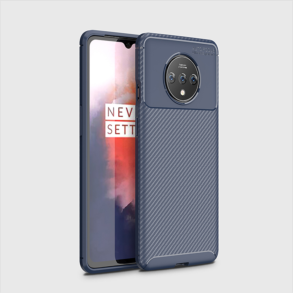 

Shockproof Phone Cases For Oneplus 10Pro 10 9Pro 9 8T 8 8Pro Nord N200 N100 N10 2 20 CE 5G Carbon Fiber Soft Back Cover, Black