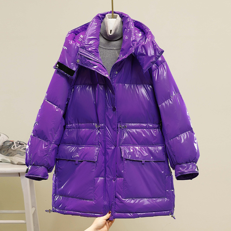 

Winter Women Jacket 90% White Duck Hoodie Thicken Female Hot Gear Down Purple Jackets Yellow Snow Outwear 08pp, Pink