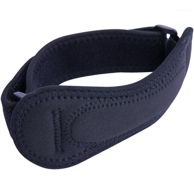 

2PCS Soft Brace Knee Protector Belt Adjustable Patella Tendon Strap Guard Support Pad for Men Outdoor Sports Black1, Black