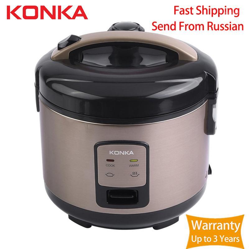 

KONKA 1L 1.5Kpa Electric Rice Cooker Micro Pressure Rice Cooking Machine With Non-Stick Coating Detachable Exhaust Valve1