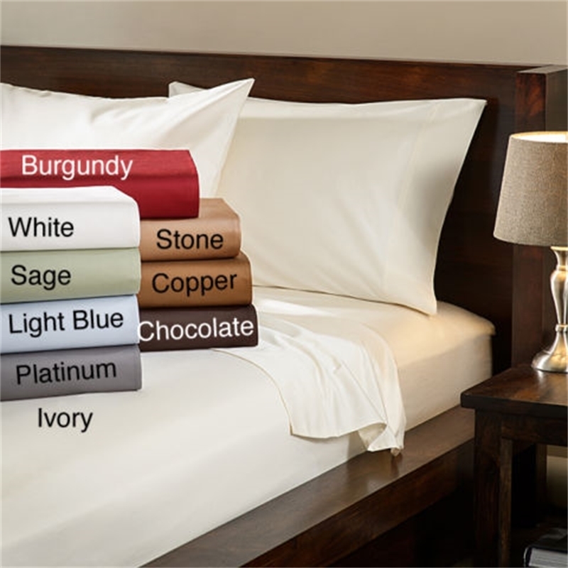 

1500 Thread Count Egyptian Quality Ultra Soft Luxurious Bed Sheet Set 201120, Yellow