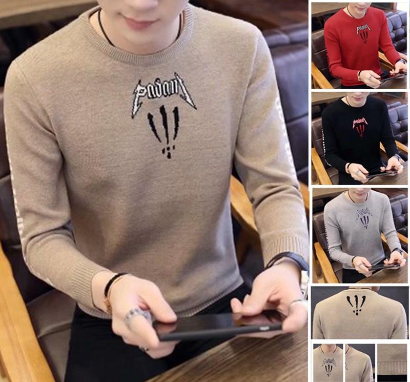 

Mens designers sweaters mens sweater new long sleeved sweater trend loose sweater Europe and America students clothes trend sweaters selling, White;black