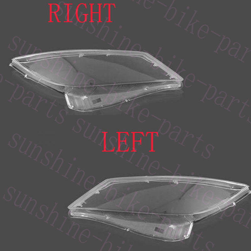 

For Buick LaCrosse 2009-2013 Car Auto Front Left Right Side Headlight Transparent Cover Frame Trim Replace