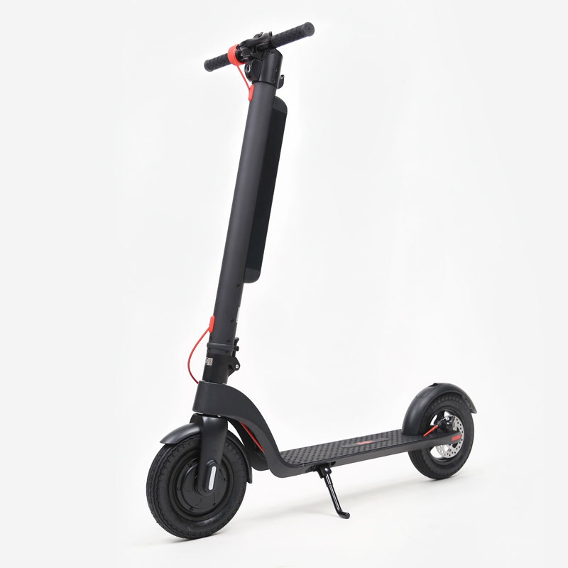 

Electric Bicycle X8 Foldable Adult Mini 10 inch Aluminum Lithium Battery Mobility Scooter for Work Wholesale, Black