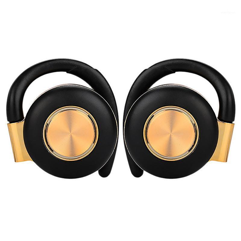 

V5 Wireless Headsets TWS Stereo Bluetooth 5.0 Earphones Ear Hook Noise Cancelling Bluetooth Headsets with Microphone1, Black