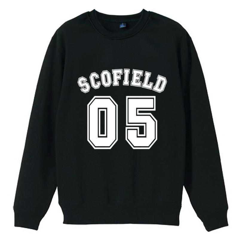 

Scofield 05 Prison Break Michael boy man Men Crew Neck Sweatshirt couple clothes Teenager Pullover Fleece ZIIART, Black
