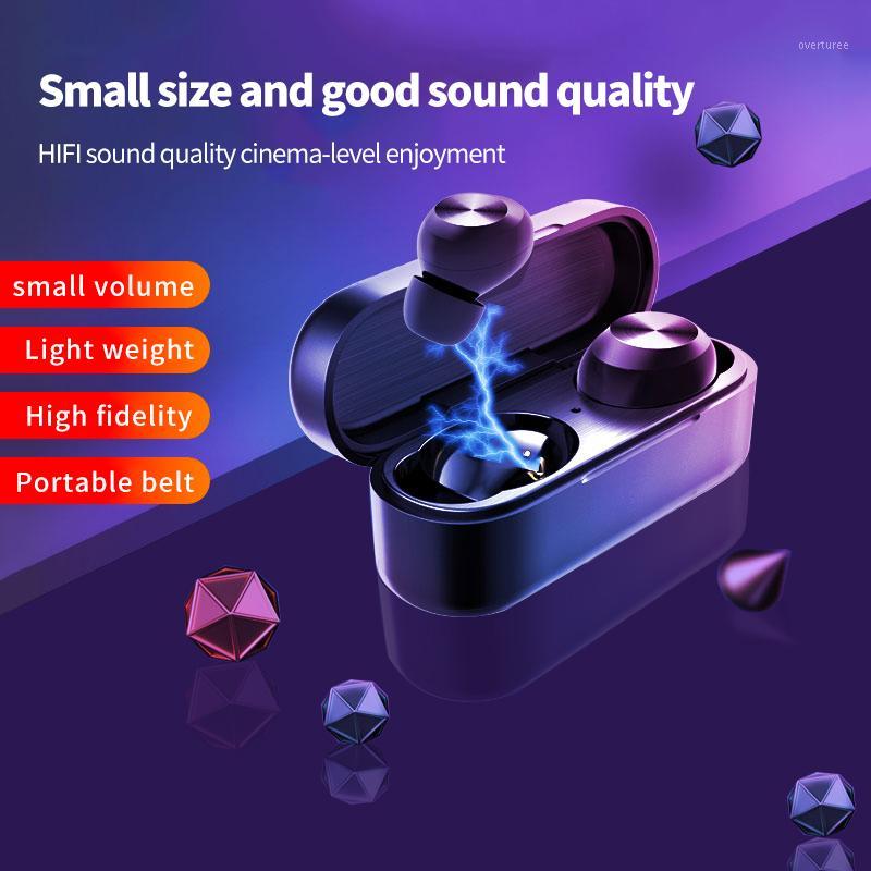 

Free Shipping High Quality Myinnov M31 Wireless Headset Touch Key Bluetooth 5.0 Stereo Earbud Headset with Charging Box Micr1