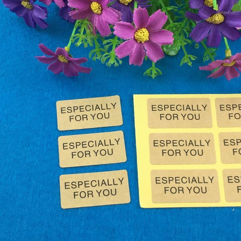

4*2cm Kraft Rectangle"Especially For You" Gift Packing Label Scrapbooks Stickers labels For Gift/Bag/Bake/Jewelry/Cake/Boxes1