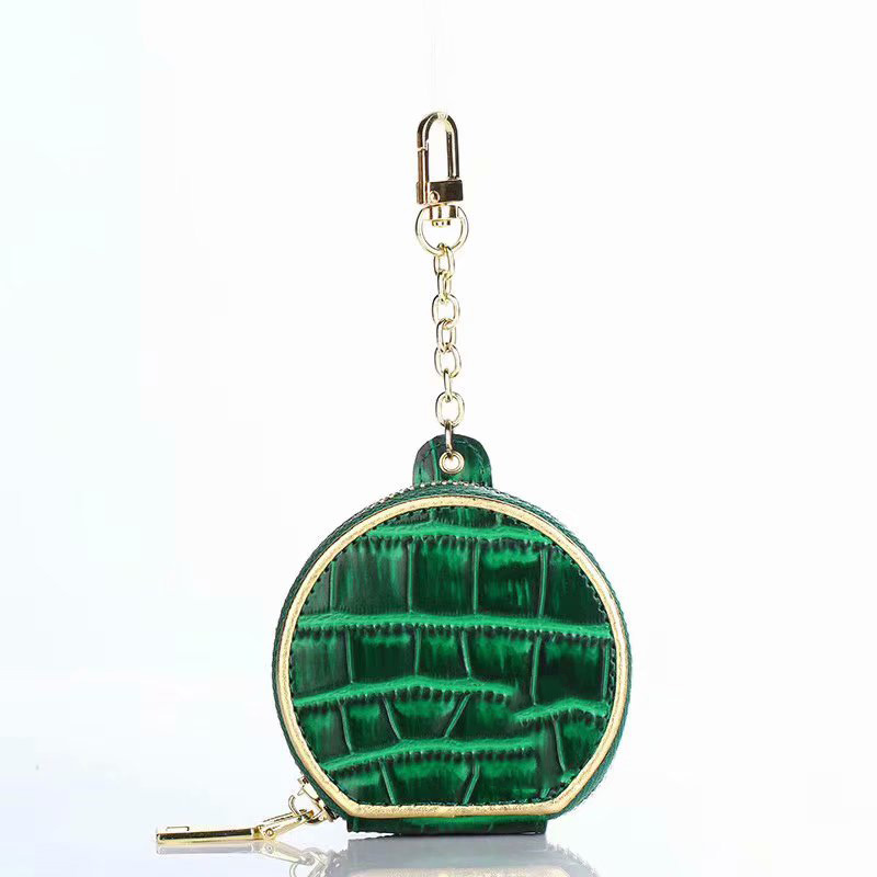 

AirPods Case Fashion Designers Leather Crozzling lines Wireless Headset Case for AirPods 1/2/Pro Earphones Case 4 Color Available-3, Black