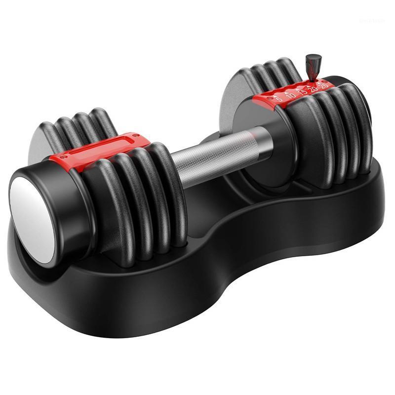 

Dumbbell set 55 lbs. With fast automatic adjustment and weight plate, fast automatic high-quality dumbbells for household1, Red