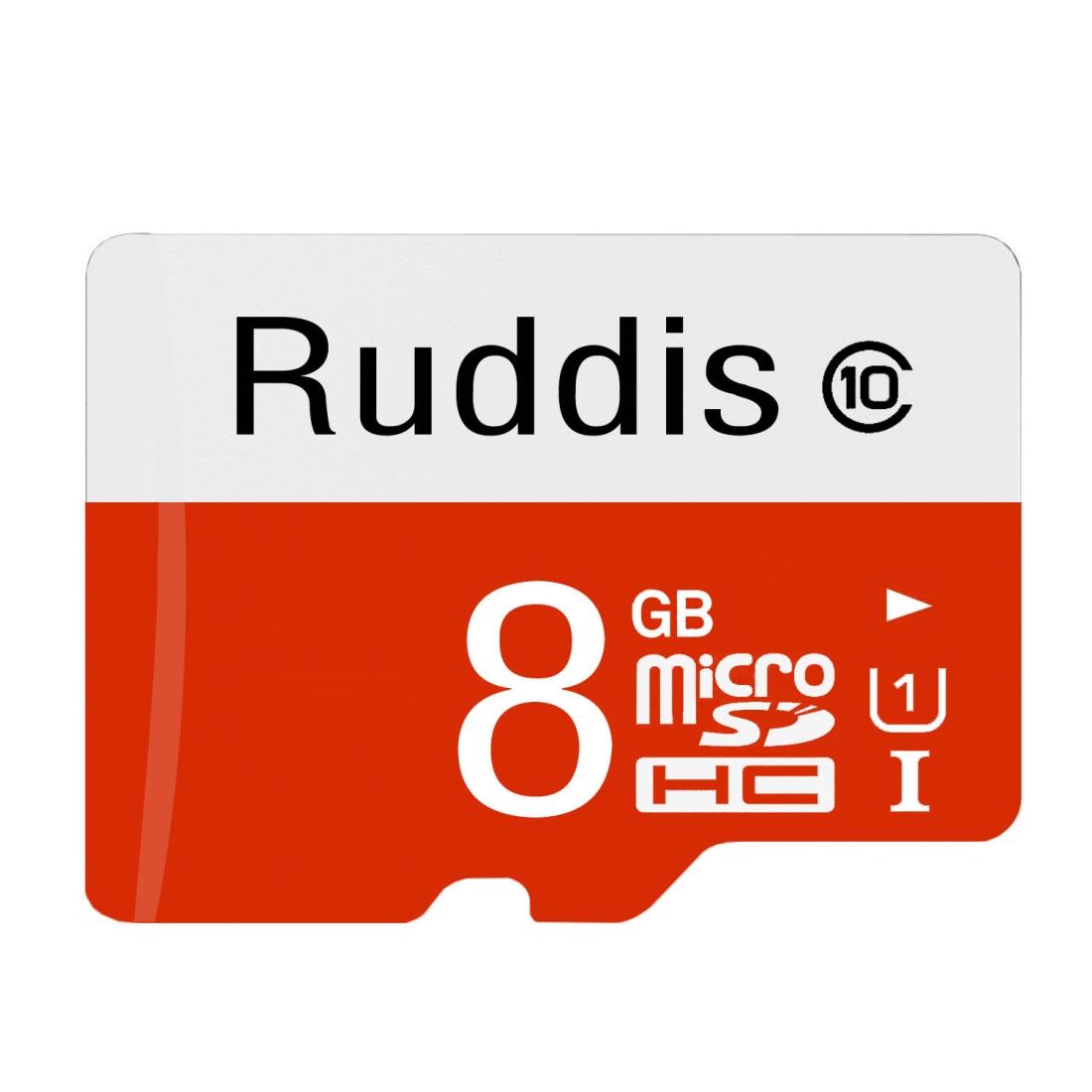 

Ruddis 8GB High Speed Class 10 TFMicro SDXC UHS-1 Memory Card