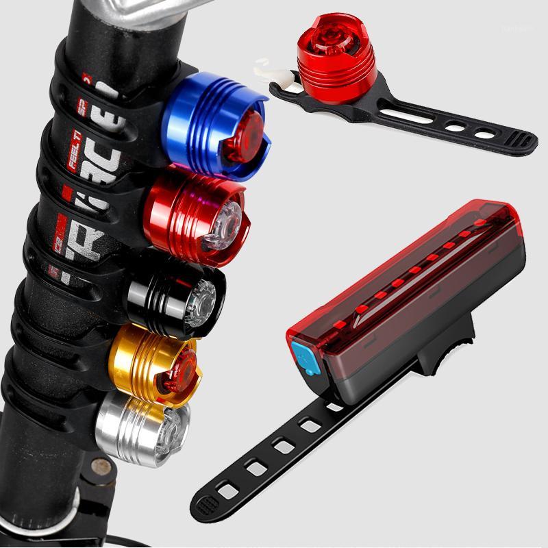 

Bicycle Tail Light Safety LED Rear Lamp for Bike Motorcycle Taillight Cycling Helmet Lights Traffic Turn Signal Lamps Helmlampe1