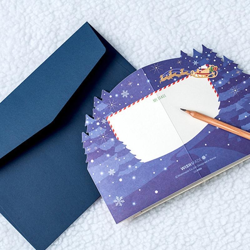 

Merry Christmas Cards Winter city Christmas card Gift -Up Cards Dec 449C1