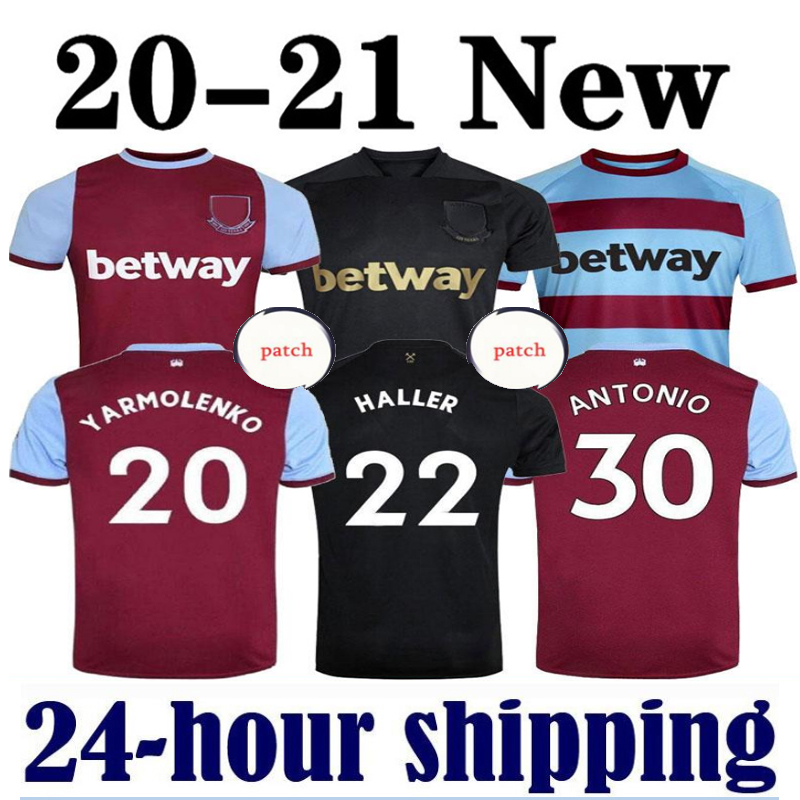 

20 21 soccer jersey 2020 2021 NOBLE jerseys ANDERSON RICE NOBLE football shirts men + kids kit 125 years 125th third black, 2021 away +patch