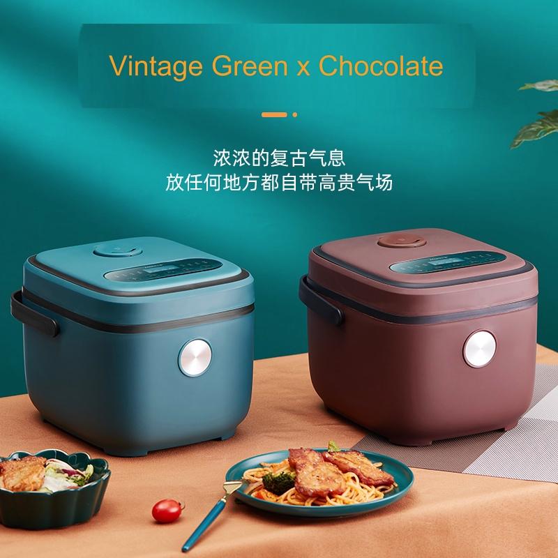 

2.5L Smart Rice Cooker Cute Professor With 8 functions Soup Cake Yogurt Baby Porridge Cooker Steamer 2 Layers Chinese Cook