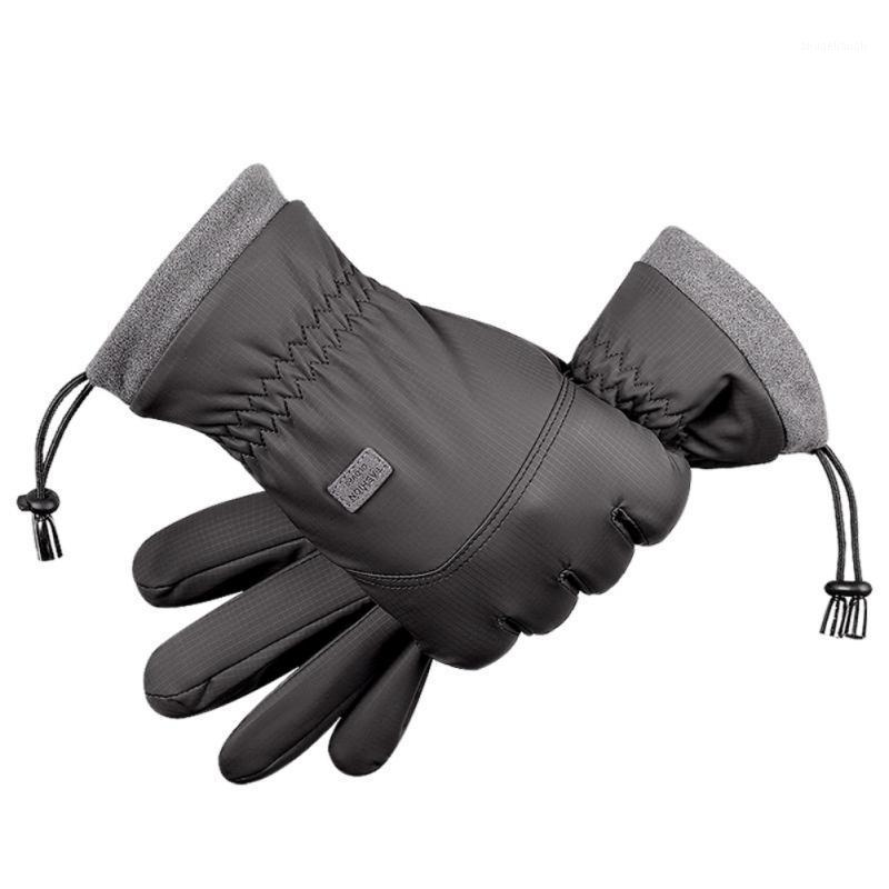 

Winter Skiing Gloves Windproof Thicken Warm Cycling Gloves Anti-slip Pad Motorcycle Sport Mitten New1