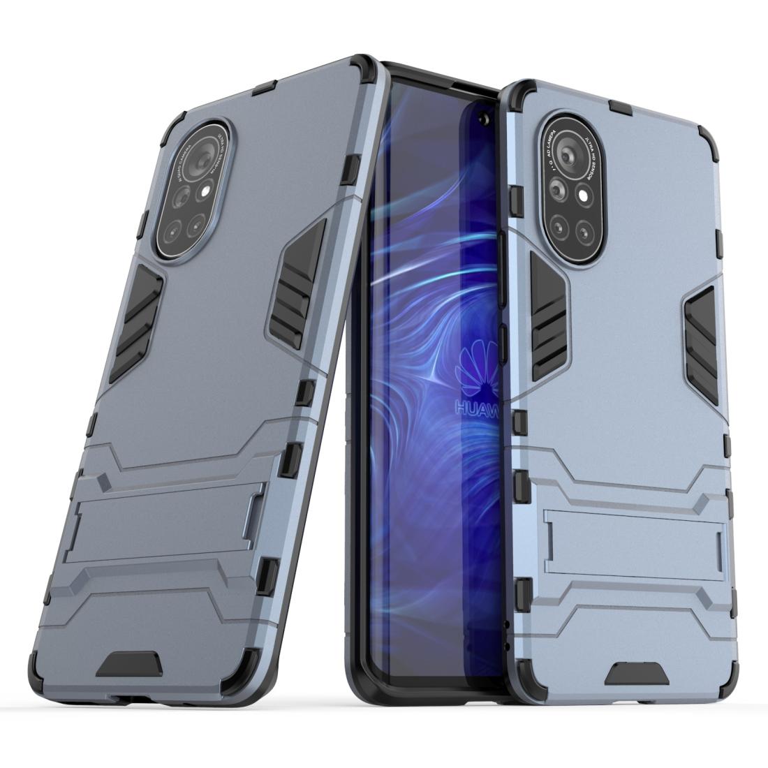 

For Huawei Nova 8 5G PC TPU Shockproof Protective Case with Holder