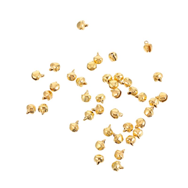 

600pcs 6mm Jingle Christmas Bells Mini Bells DIY Bracelet Anklets Necklace
