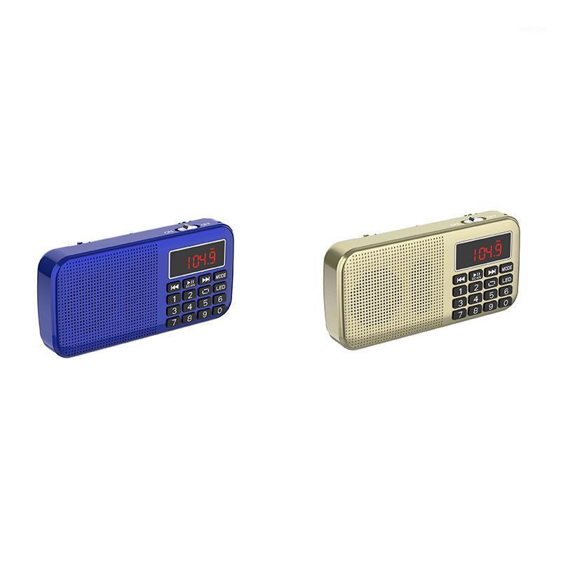 

L-558 MP3 Music Speaker Portable Mini Auto Scan FM Radio with Two TF Card Slot1