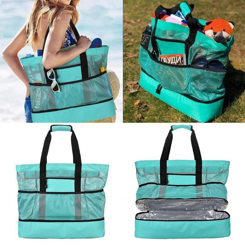 

Multi-functional Beach Picnic Bag Ice Bag Insulation1, Green