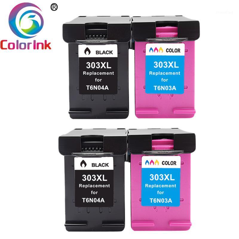 

ColoInk 303XL Refilled Ink Cartridge Replacement For 303 XL for ENVY PHOTO 6020 6030 7130 7134 7830 printer1