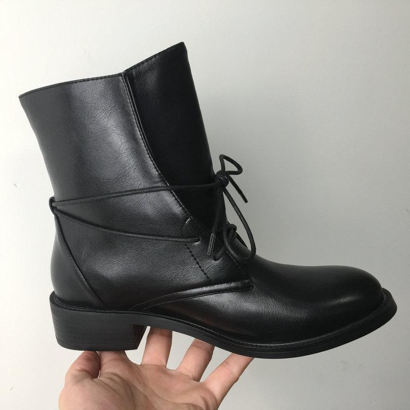 

Vegan Leather Winter Ankle Boots for Women Warm Fur Boots Flat Heel Woman Red Green Beige White 2021, Black suede