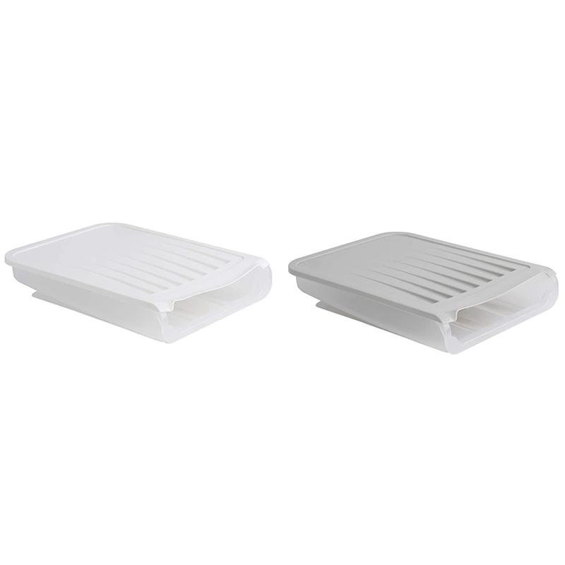 

Auto Scrolling Egg Storage Box Egg Refrigerator Fridge Savers