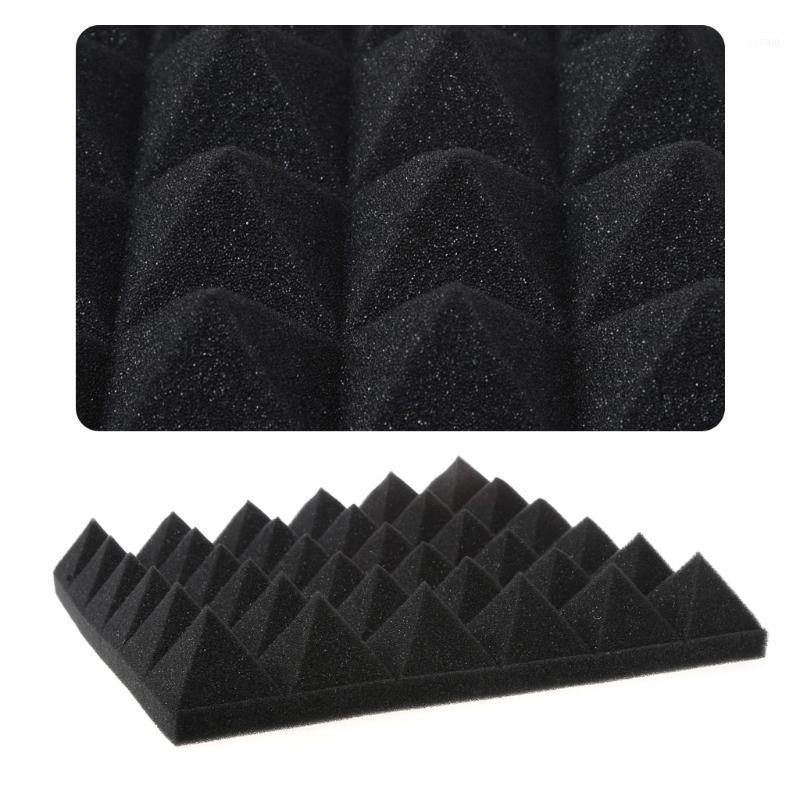 

3Colors 30x30x5cm Soundproofing Foam Acoustic Foam Sound Treatment Studio Room Absorption Wedge Tiles Polyurethane11