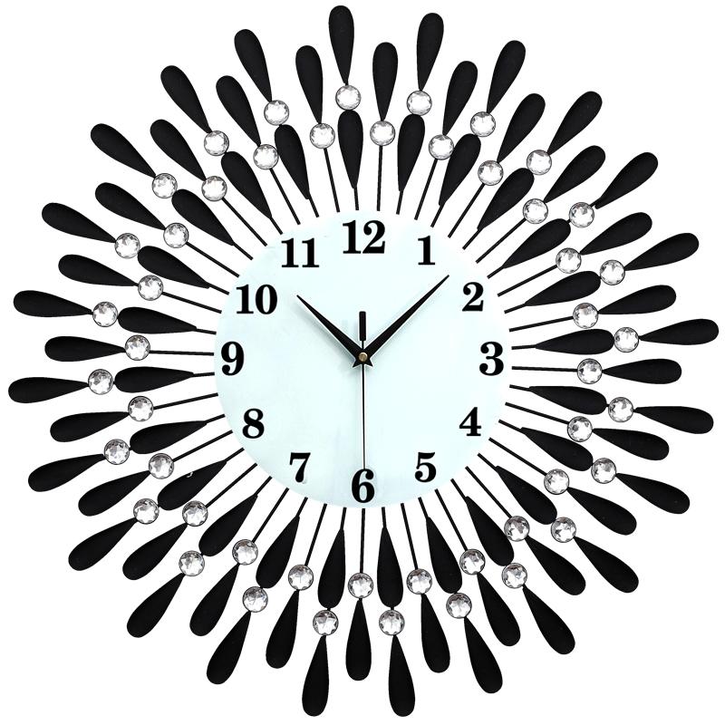 

20 Inch Fashion Europe Large Wall Clock Living Room And Bedroom Watch Mute Luxury Art Modern Design