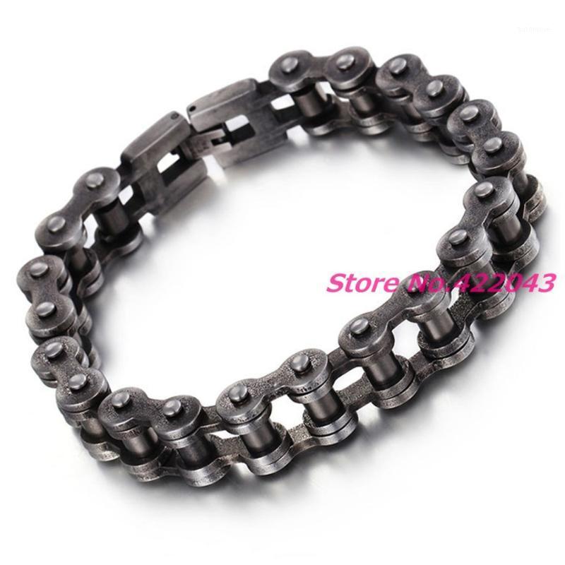 

Charming 12.5mm wide 316L Stainless Steel Biker Motorcycle Men's Boy's Accessories Wholesale Gift Jewelry 9" Long1
