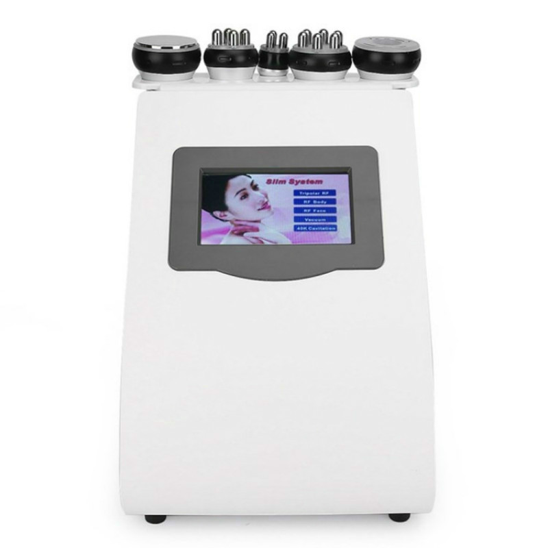 

Home Use Effective Strong 40K Ultrasonic cavitation body sculpting slimming vacuum RF skin Firm body lift red photon machine with trolly